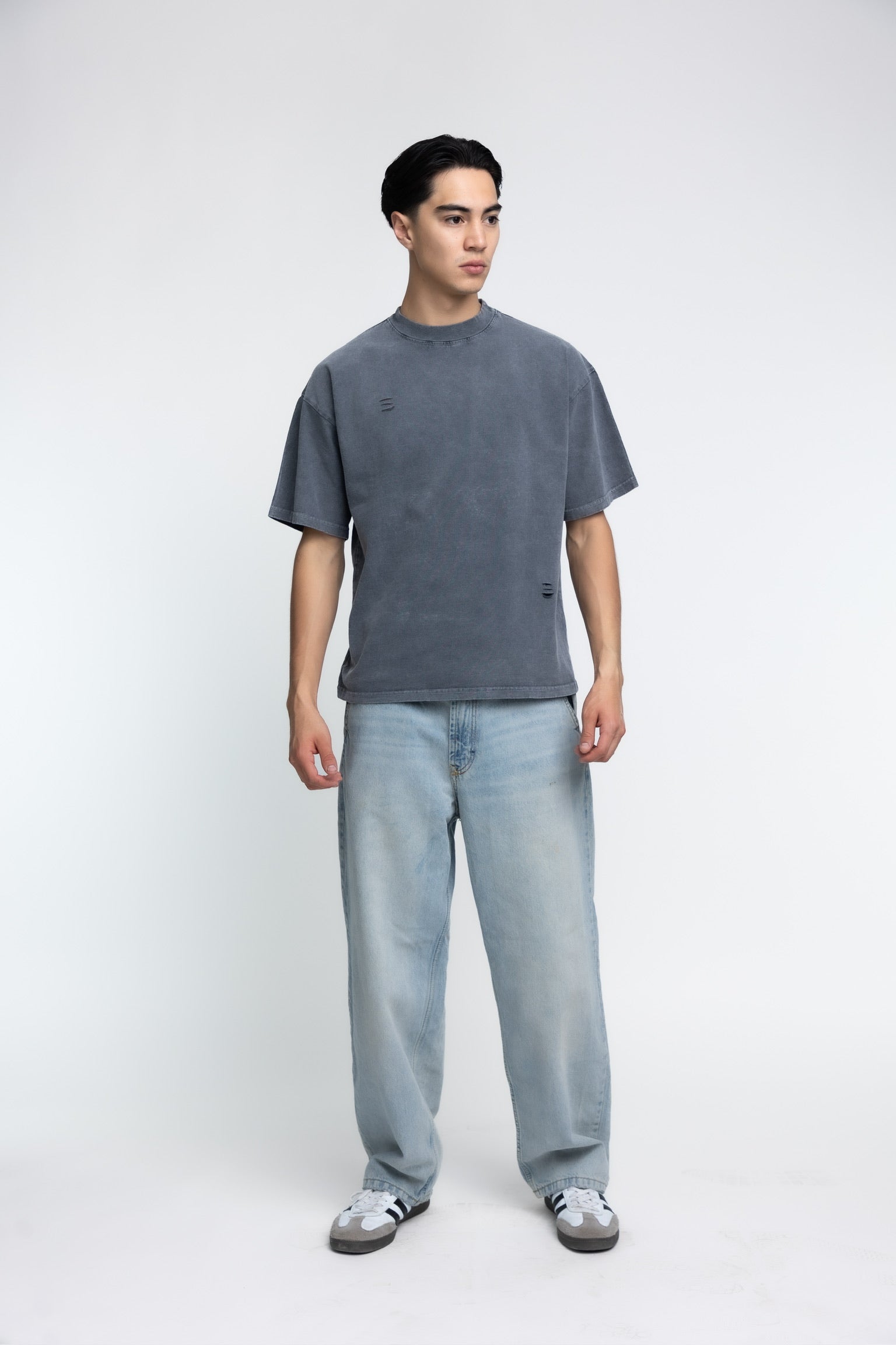 Playera Oversize Mineral Wash 240 GSM