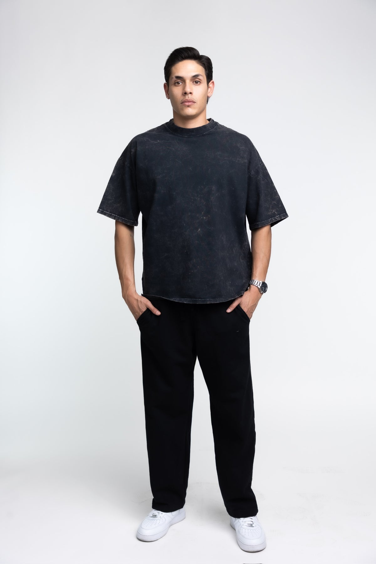 Playera Oversize Mineral Wash 240 GSM