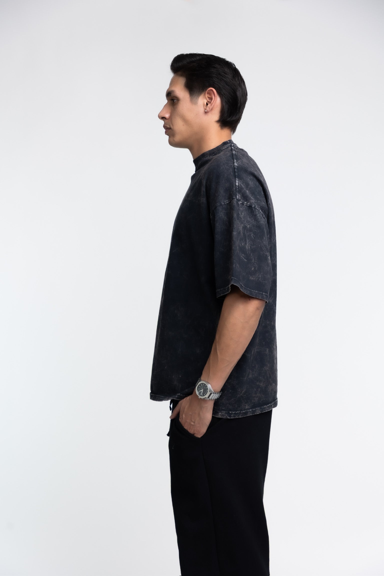 Playera Oversize Mineral Wash 240 GSM