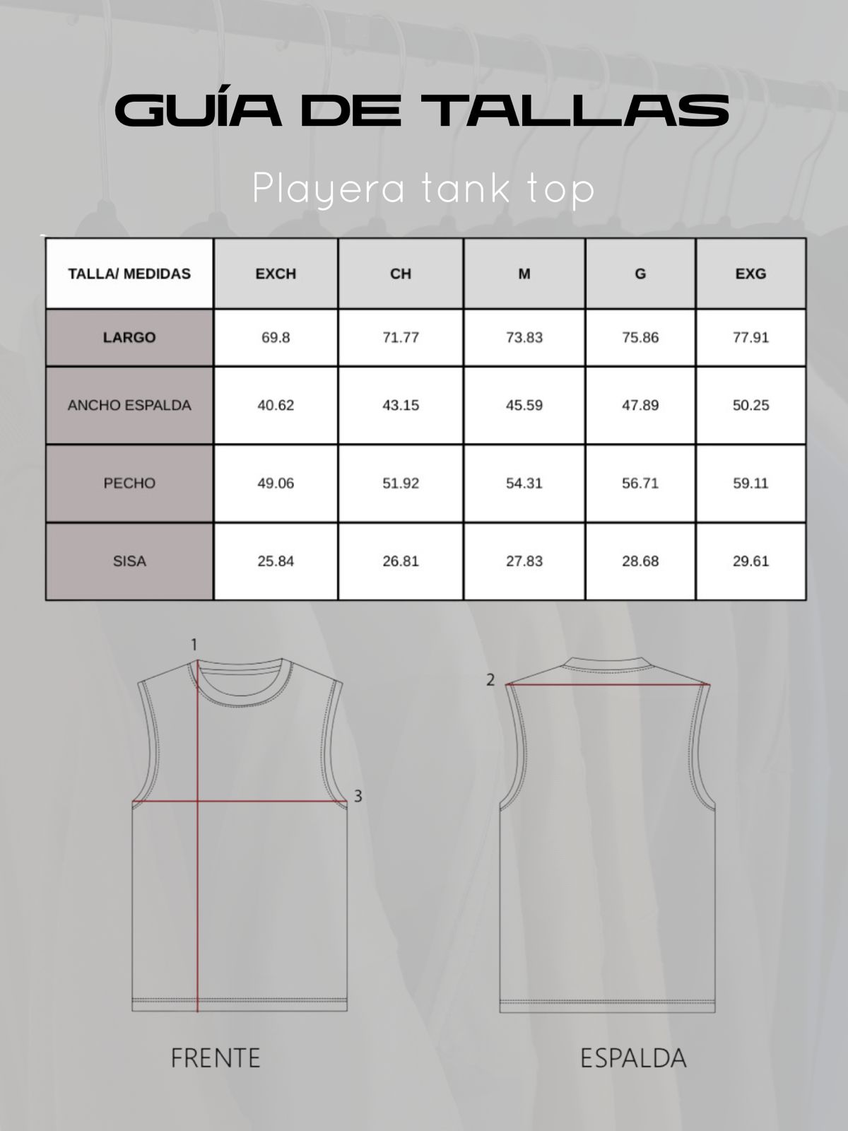 Playera Tank Top 220 GSM