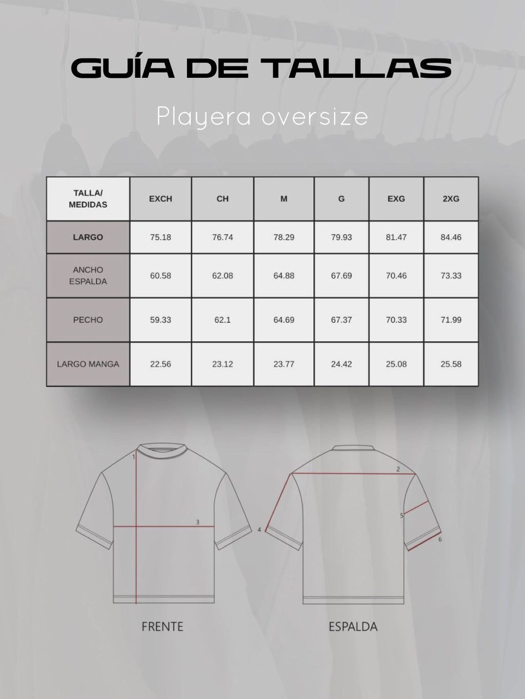 Playera Oversize 220 GSM