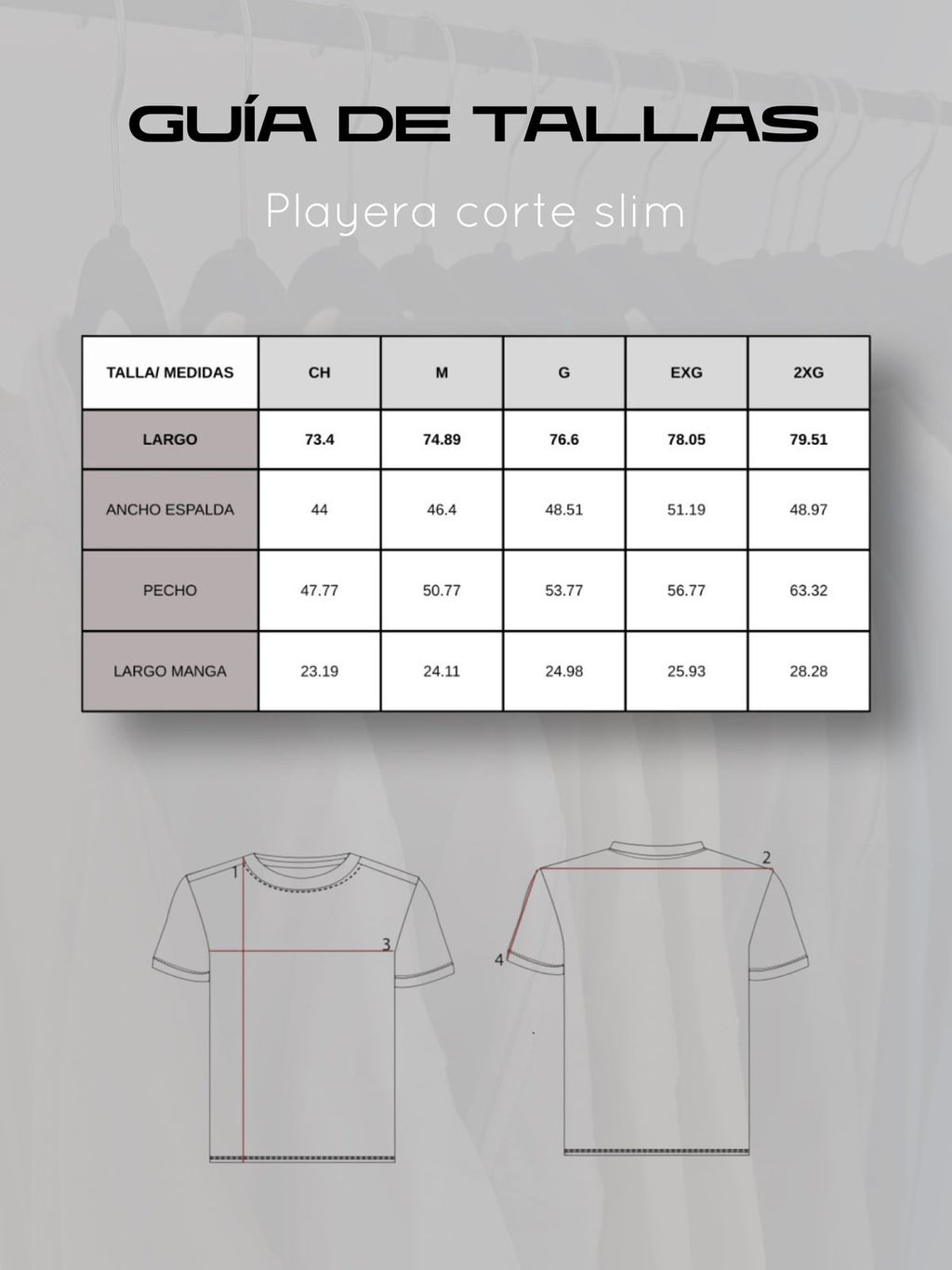 Playera Slim Fit 170 GSM